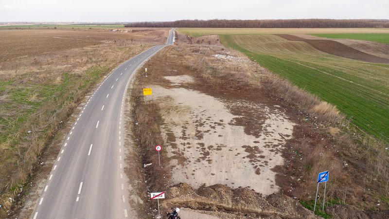 Ilfov Cernica posta teren intravilan la asfalt si statie autobuz